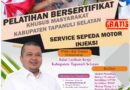 Siapkan Tenaga Kerja Terampil, Pemkab Tapsel Buka Pelatihan Menjahit dan Service Sepeda Motor Injeksi Secara Gratis