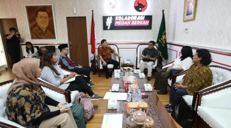 Ketua DPRD Medan Terima Kunjungan Komnas Anti Kekerasan Terhadap Perempuan