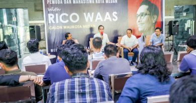Diskusi Bersama Mahasiswa, Rico Waas Ajak Generasi Muda untuk Mencintai Kota Medan