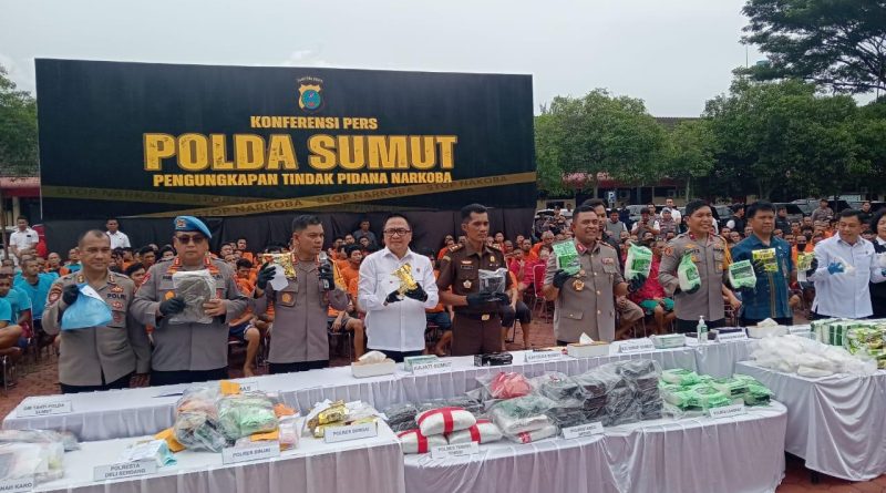 Polda Sumut Tangkap 105 Jaringan Narkoba, Ada Wanita Cantik