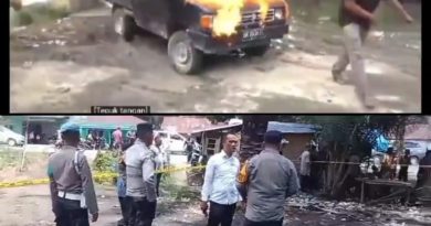 Rumah dan Mobil Dewi Dibakar Didepan Mata Kapolsek Sei Kanan, Pelaku Pembakaran Bebas Berkeliaran. Anak Alami Trauma Psikis*