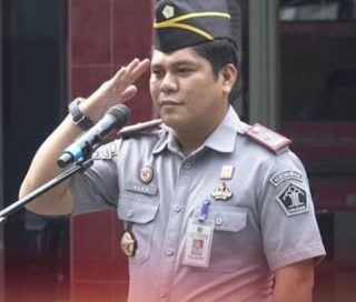 Karutan Kelas I Medan Kumham Sumut Pimpin Apel pagi, Ingatkan