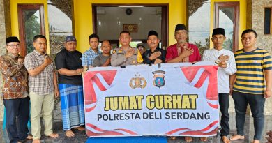 Lewat Jumat Curhat, Polresta Deli Serdang Berikan Respon Terhadap Keluhan Masyarakat*