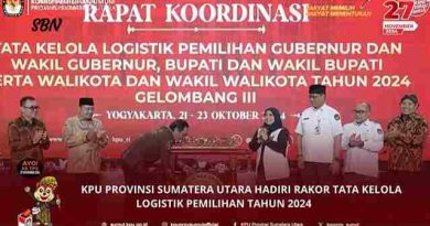 KPU Sumut Hadiri Rapat Koordinasi Tata Kelola Logistik Pilkada Tahun 2024