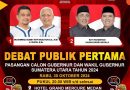 KPU Sumut Rampungkan Debat Publik Pertama