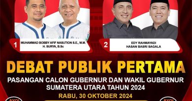 KPU Sumut Rampungkan Debat Publik Pertama