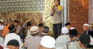 Silaturahim Bersama Ulama di Batubara, Wakapolda Sumut : Pilkada jangan membuat kita terpecah