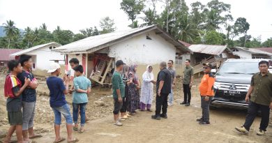 Langkah Cepat Bupati Tapsel, Jalan Lintas Yang Terdampak Banjir Dapat Di Akses Kembali