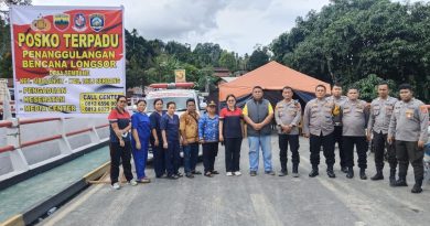 Polrestabes Medan Dirikan Posko Penanggulanga Longsor Sibolangit, Berikut Nomor Pengaduannya