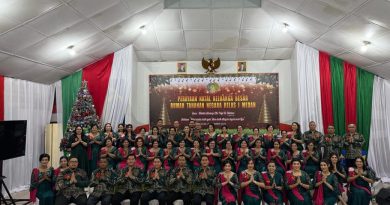 600 Warga Binaan Rutan Medan Ikuti Perayaan Natal Keluarga Besar Rutan Kelas I Medan