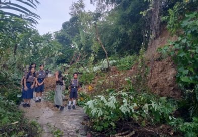 Tanah Longsor di STM Hilir, Polsek Telun Kenas Polresta Deli Serdang dan pihak terkait lakukan tindakan cepat*