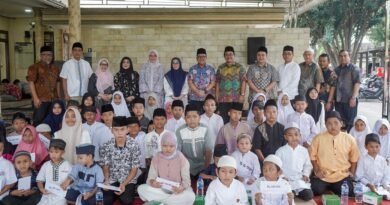 PTPN IV Regional 1 Peringati Isra’ Mi’raj Nabi Muhammad SAW tahun 2025 Sekaligus Sambut Kedatangan Ramadhan dengan Aksi Sosial untuk Anak Yatim