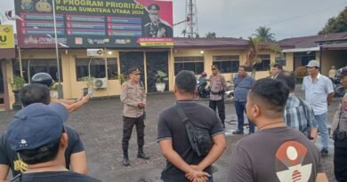 POLSEK PANCUR BATU GREBEK BARAK NARKOBA, DUA PELAKU DIAMANKAN