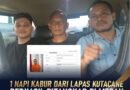 Lapor Pak Dirpamintel Ditjenpas : Kabid PK Ditjenpas Aceh Sangapta Surbakti Berhasil Tangkap Napi Lapas Kutacane Saat Berada di Medan