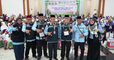 Ketua PPIH Ungkap Rasa Syukur, Kloter 7 Debarkasi Medan Berangkat dan Pulang Utuh