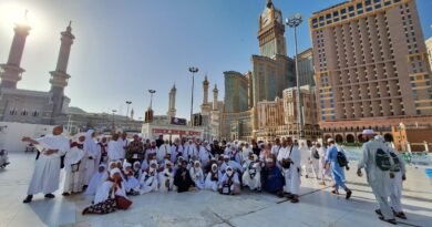 Pamit Pulang, Jemaah Haji Kloter 10 Asal Madina Laksanakan Tawaf Wada’