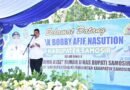 Gubsu Serahkan Aset Rumah Dinas Bupati Kepada Pemkab Samosir
