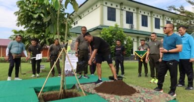 Pangdam I/BB Melaksanakan Olahraga Bersama dan Meresmikan Lapangan Tembak di Resimen Arhanud 2/SSM