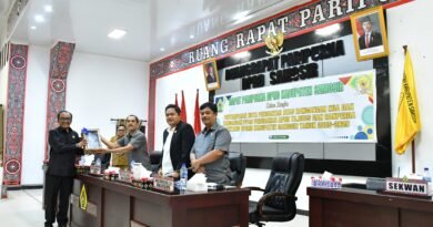 Wabup Samosir Sampaikan Nota Pengantar Rancangan KUA dan PPAS P-APBD T.A 2025 dan Ranperda RPJMD 