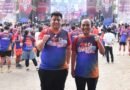 Bupati Samosir Bersama Pimpinan BI Sibolga Ikuti Samosir RUN 5 K