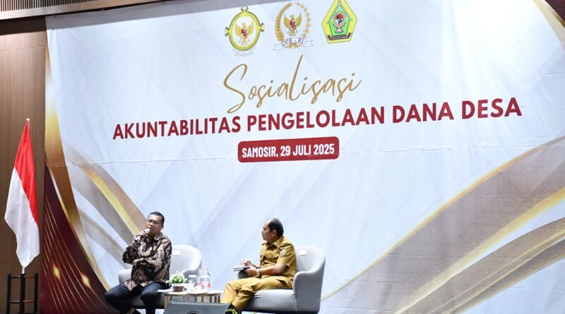 BPK RI Gelar Sosialisasi Akuntabilitas Pengelolaan Dana Desa di Samosir