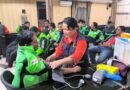 Wujud Solidaritas, Polresta Deli Serdang Bersama Komunitas Ojol Gelar Doa Bersama Atas Wafatnya Pengemudi Ojol Affan Kurniawan