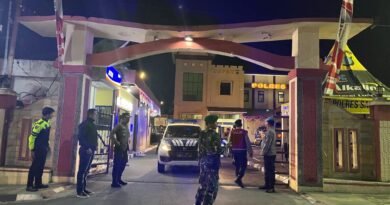 Kapolres Samosir Pimpin Patroli Skala Besar, Antisipasi Gangguan Kamtibmas