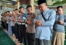 Polres Samosir Gelar Shalat Gaib Almarhum Driver Ojek Online Affan Kurniawan