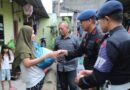 “Satuan Brimob Polda Sumut Hadirkan Senyum Warga Lewat Sembako Jumat Berkah”