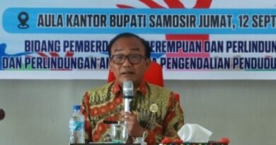 Wabup Samosir Buka Secara Resmi Sosialisasi Pengarusutamaan Gender