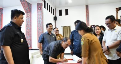 Bupati Samosir juga DPRD Sepakat Tandatangani KUA-PPAS APBD 2026