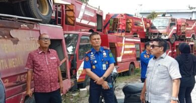 Mengejutkan, DPRD Medan Temukan Belasan Mobil Damkar ‘Rusak’, Edwin Sugesti: Pastikan Suku Cadang Ada, Antonius Usul Poliklinik dan Tambah Armada