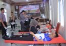 Polres Samosir Aksi Donor Darah, Sambut HUT Humas Polri Tahun 2025