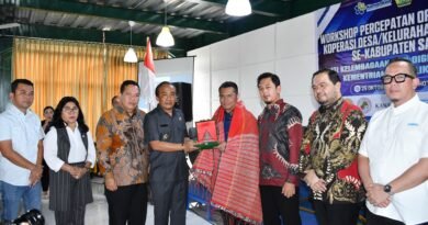 Wabup Samosir Ajak Koperasi Desa Bergerak Cepat, Melalui Semangat Gotong Royong