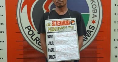 Cepat Tanggap, Satresnarkoba Polres Palas Bekuk Pengedar Sabu di Rumah Kontrakan