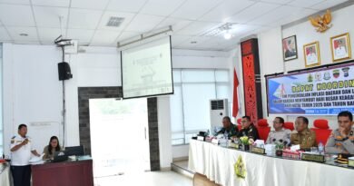 Wabup Samosir Pimpin Pengendalian Inflasi dan Sambut Nataru