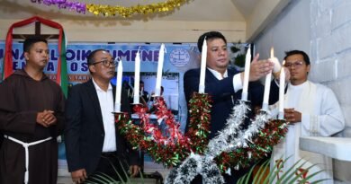 Bupati-Wabup Samosir Rayakan Natal Oikoumene di Sihusapi