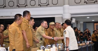 Bupati Samosir Hadiri Rakor Percepatan Rekonstruksi Pasca Bencana Sumut