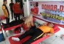 Bidlabfor Polda Sumut Peringati HUT ke-72 Labfor Polri dengan Bakti Sosial dan Donor Darah