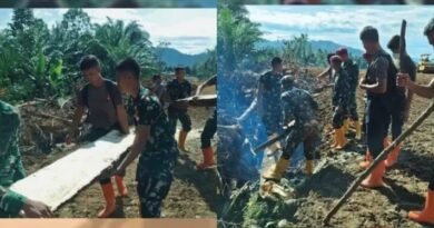 Sinergi Brimob dan TNI Dukung Pemulihan Warga melalui.Hunian