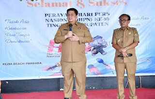 Momentum HPN ke-80, Bupati Samosir, Pers Harus Sebagai Penjernih Informasi di Era Digital