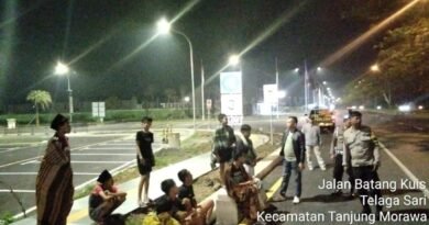 Jaga stabilitas keamanan bulan suci Ramadan,Polresta Deli Serdang dan Jajaran Patroli Menyapa Subuh