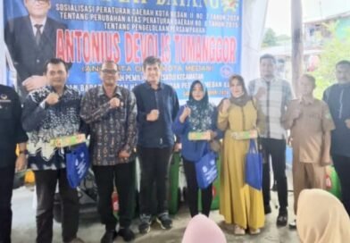 Serius! Kecamatan Medan Barat Bersih dari Sampah, Anggota DPRD Medan Antonius Devolis Tumanggor S.Sos Siapkan Rp10 Juta untuk Lingkungan Terbersih