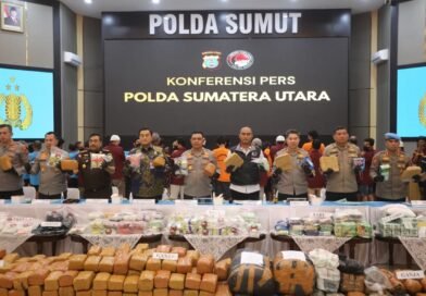 Polda Sumut Ungkap 923 Kasus Narkoba Awal 2026, Selamatkan 1,48 Juta Jiwa
