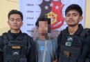 Personel Dit Samapta Polda Sumut Amankan Pemuda Bawa Samurai Saat Patroli di Wilayah Polres Pelabuhan Belawan