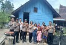 Kapolres Samosir Janji Sekolahkan Anak PHL dan Serahkan Bantuan Sosial Kepedulian