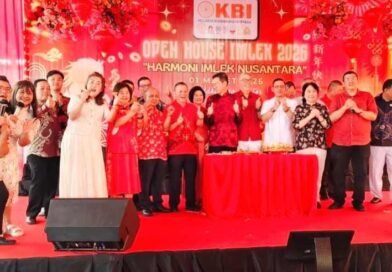 Wong Hadiri Harmoni Imlek di Jalan Bambu