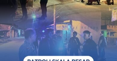 Patroli Skala Besar Digelar Malam Hari, Brimob Sumut Dukung Pengamanan Belawan