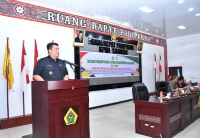Bupati Samosir Sampaikan Nota Pengantar 4 Ranperda di Rapat Paripurna DPRD