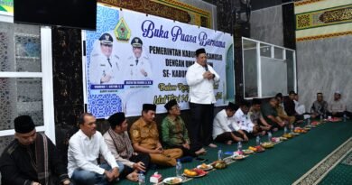 Bupati dan Wabup Samosir Buka Puasa Bersama Umat Muslim, Jalin Kerukunan Antarumat Beragama